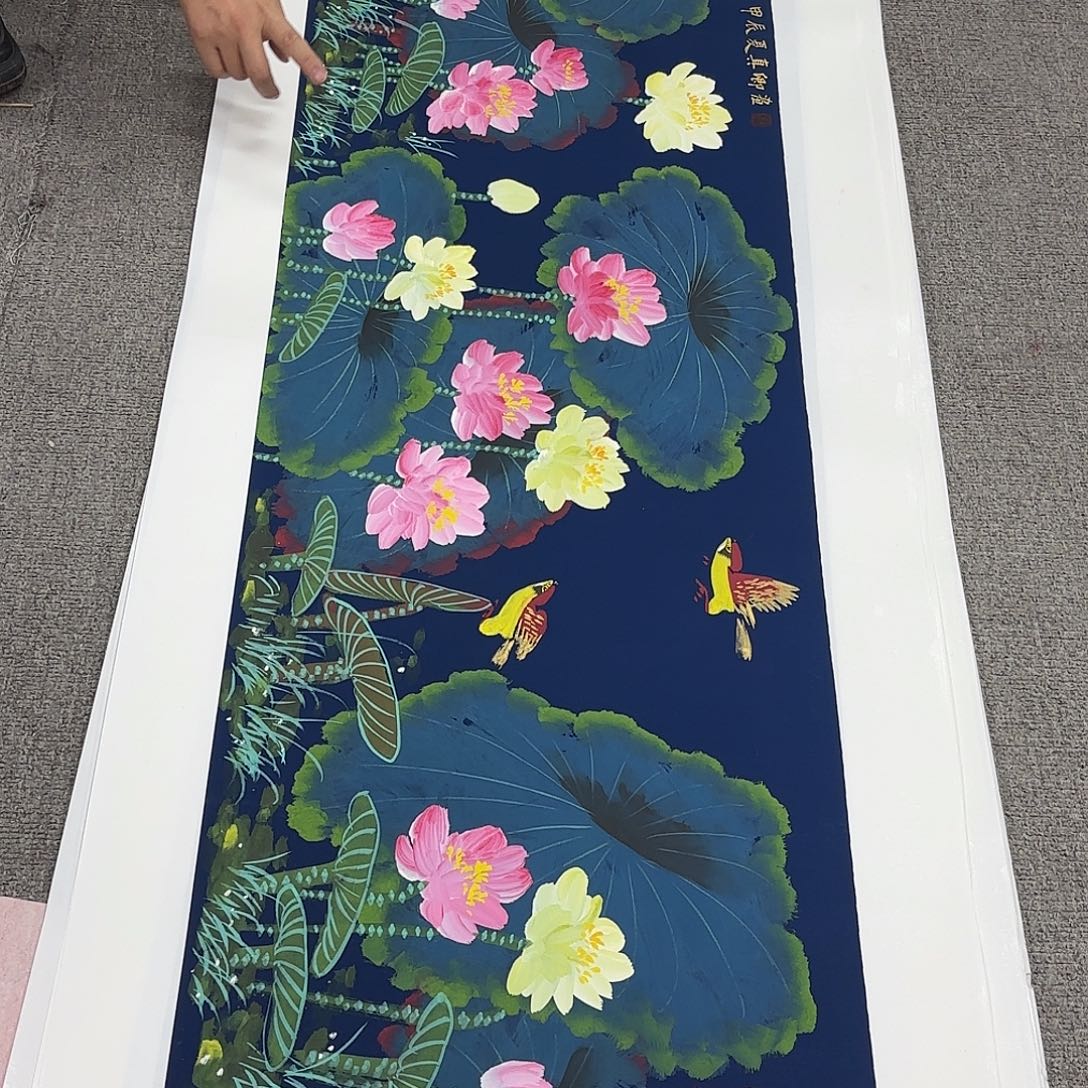 国画国画作品多次入选国内外