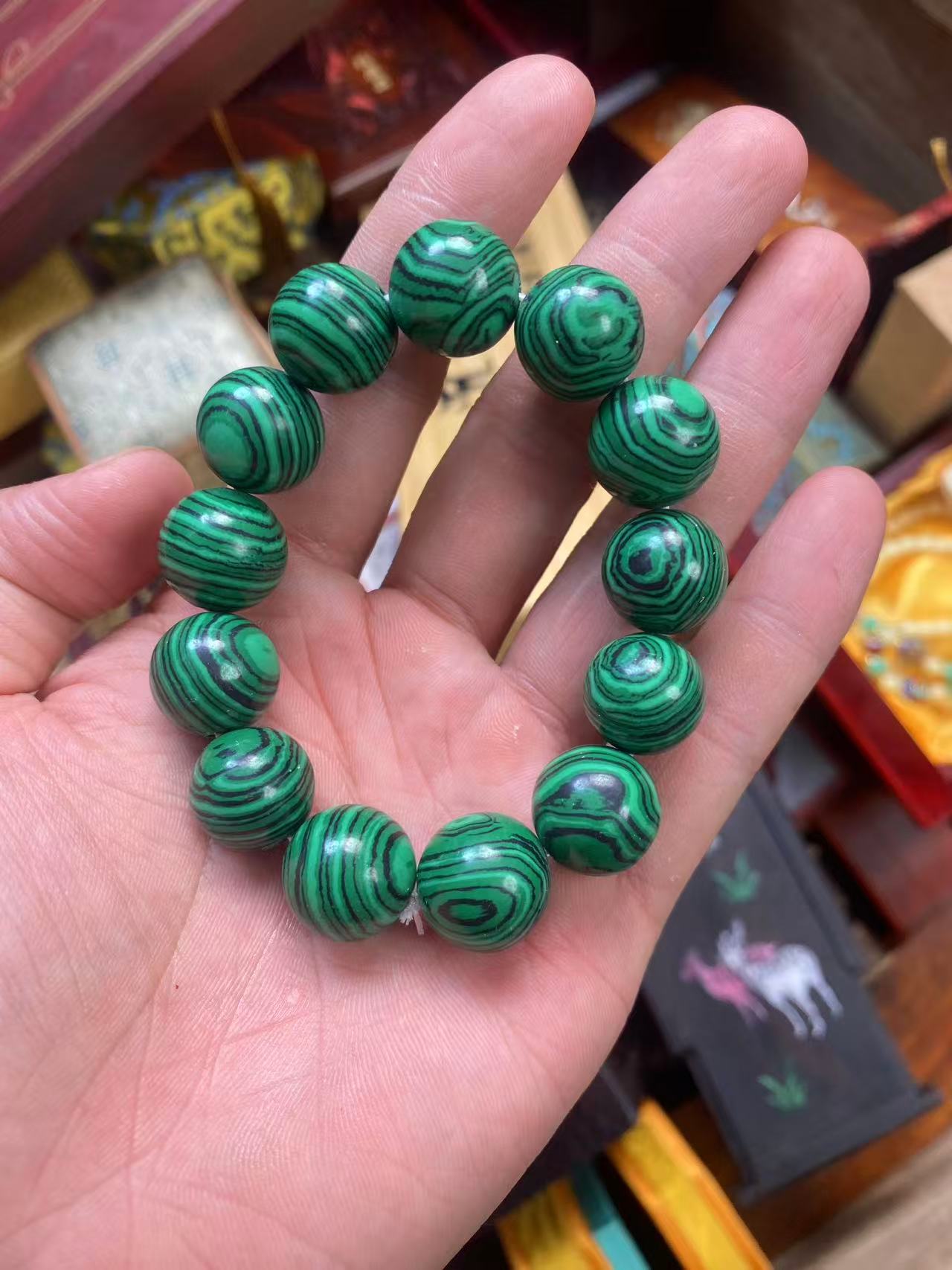 【闪购商品】孔雀石手串