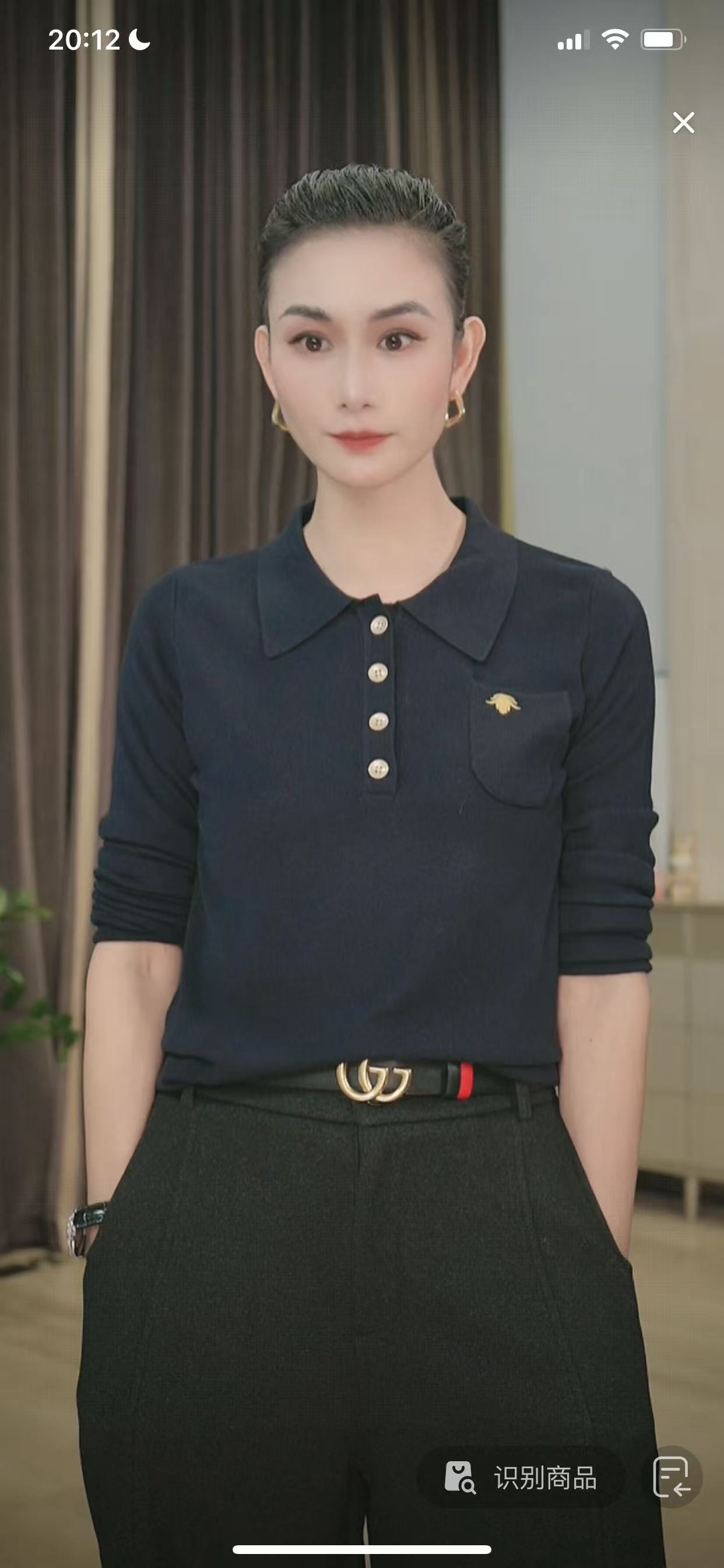 POLO领女宽松型直筒型衫秋冬女装打底衫