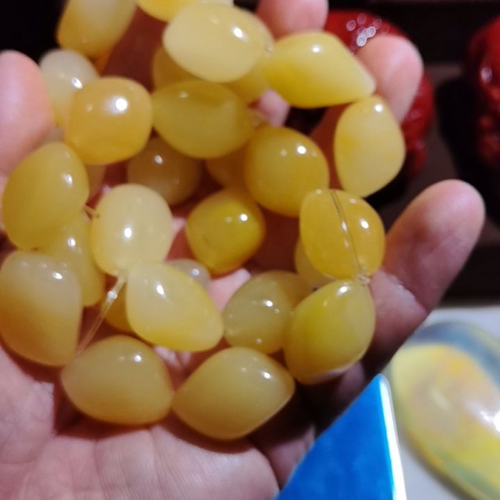 张***喜和田玉（糖玉）未镶嵌珠宝奇石