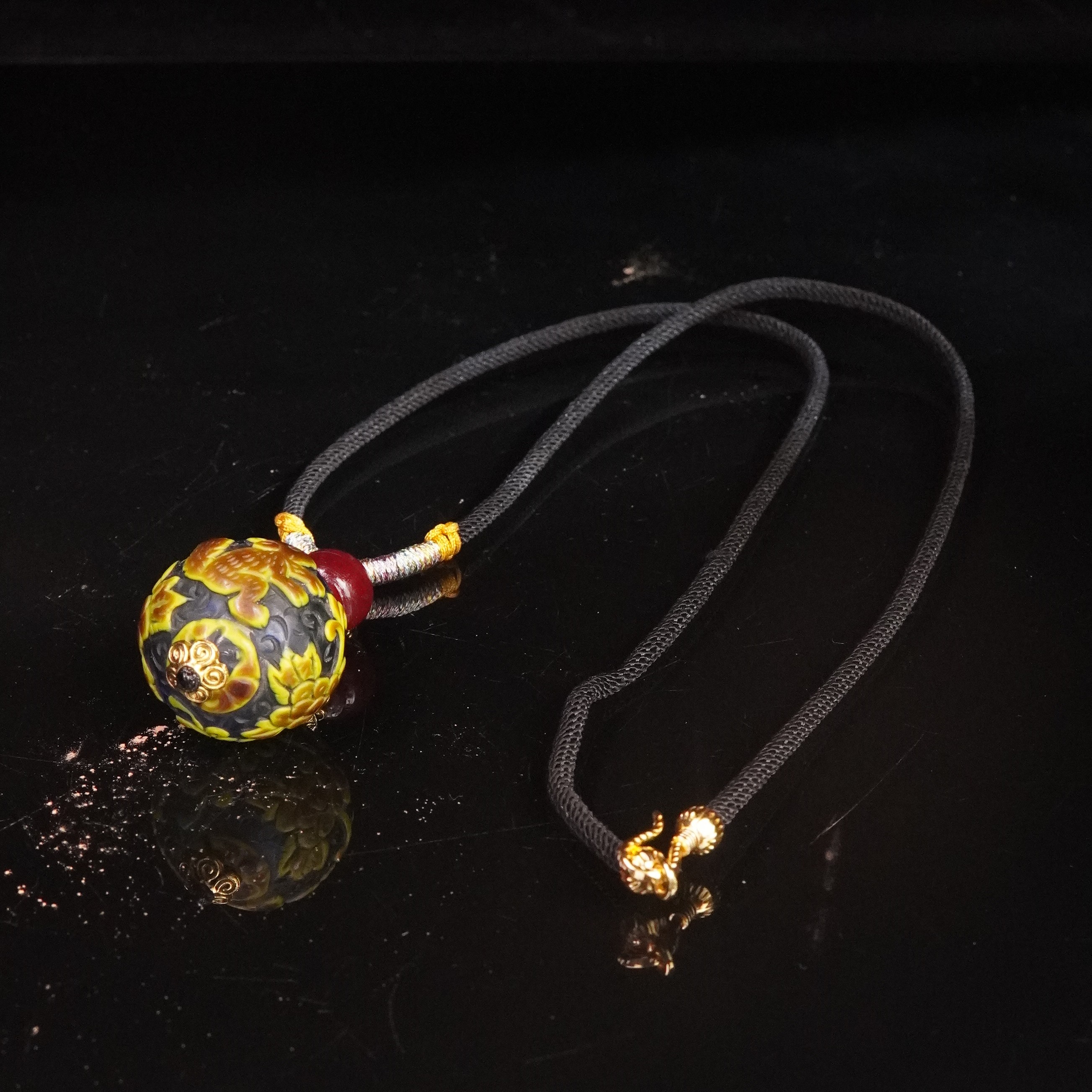 复古百搭国潮国风老琉璃111405