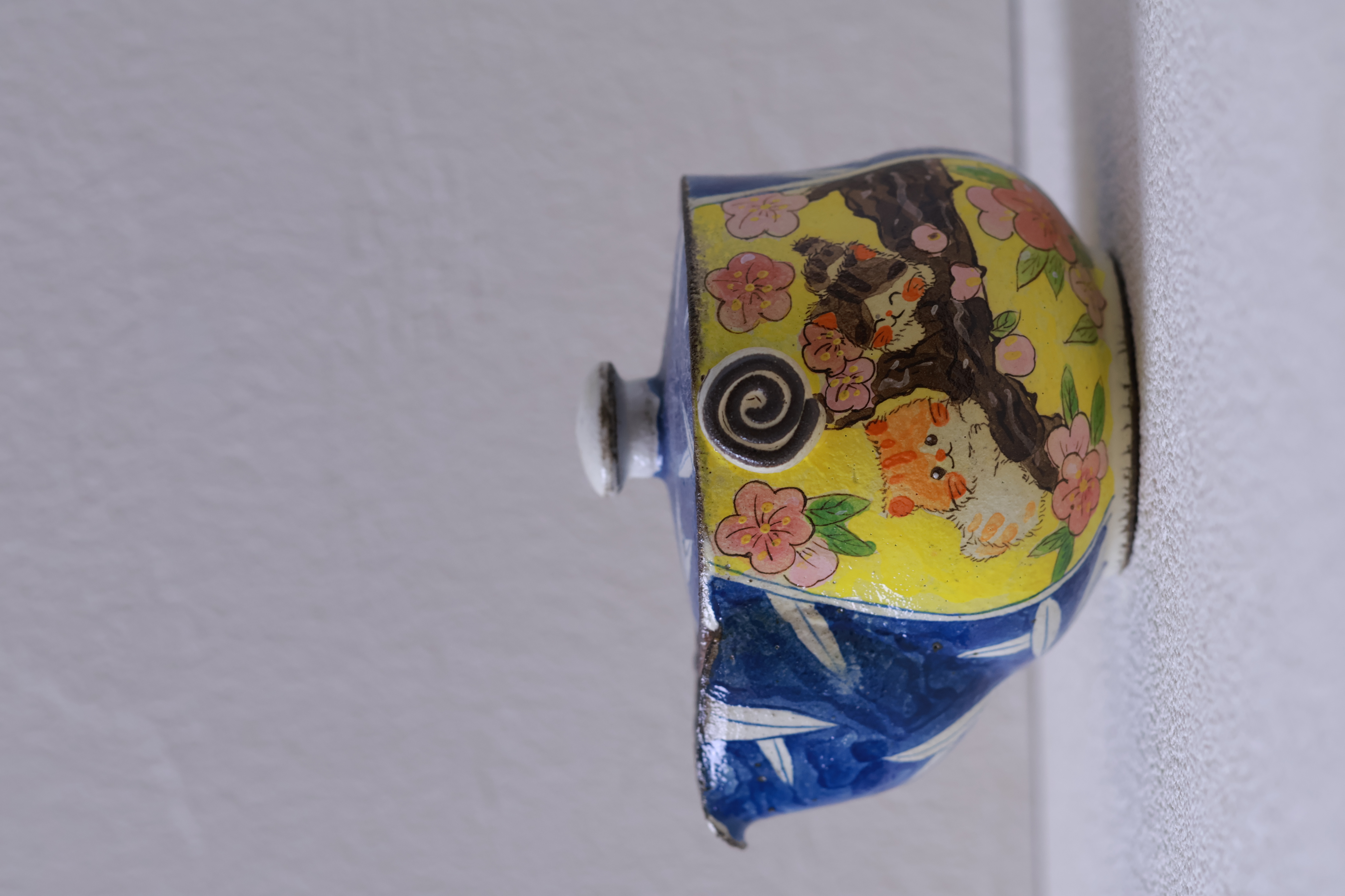 mihu小猫上树宝瓶小茶壶