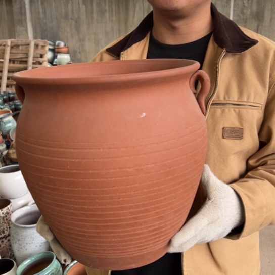 紫砂花盆高30口28————