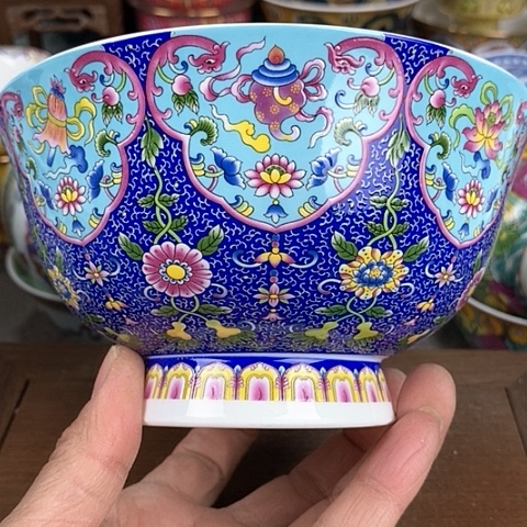 景德镇陶瓷藏式茶碗