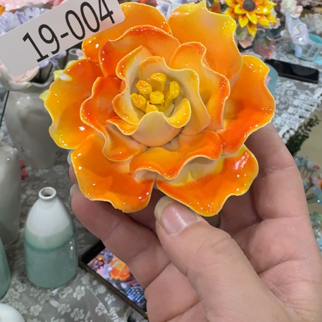 洲***呀瑕疵1904 陶瓷花拍满20元发货，退款拉黑
