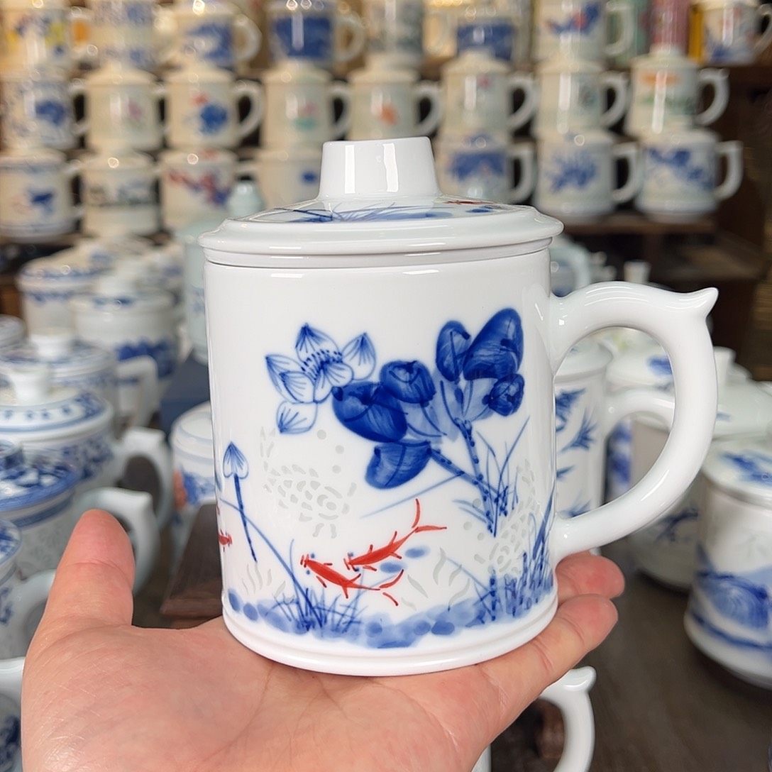 ?**n景德镇陶瓷高温办公杯