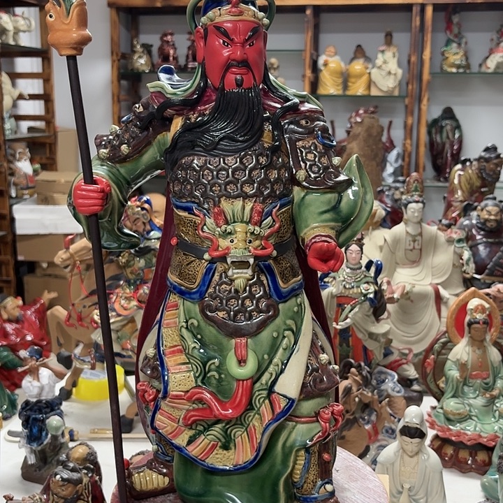 刘****陶土陶瓷摆件石湾