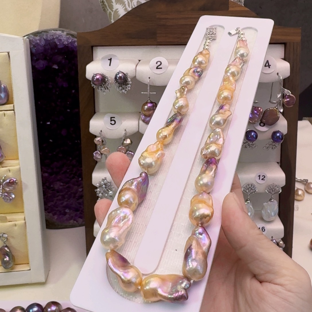 淡水珍珠项链未镶嵌