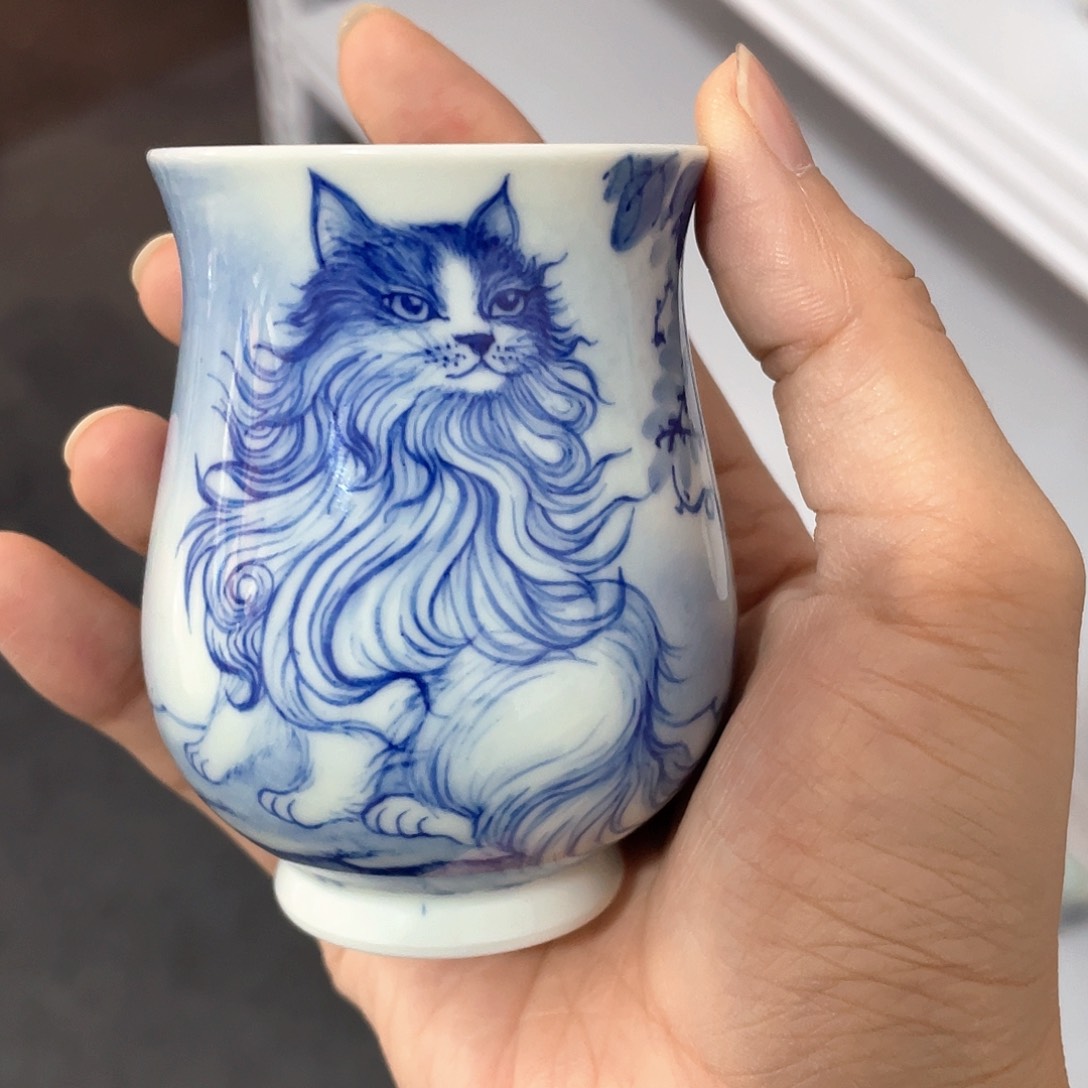 景德镇纯手工手绘瓷