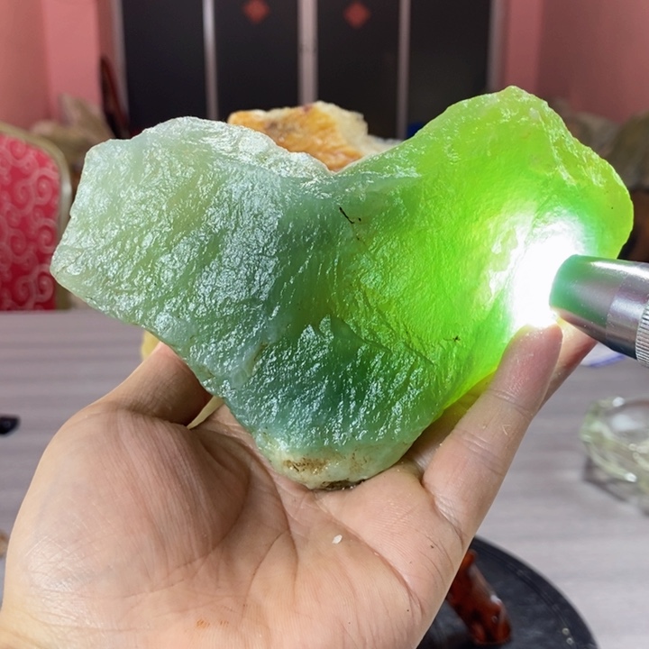 蛇纹石玉未镶嵌岫玉原石