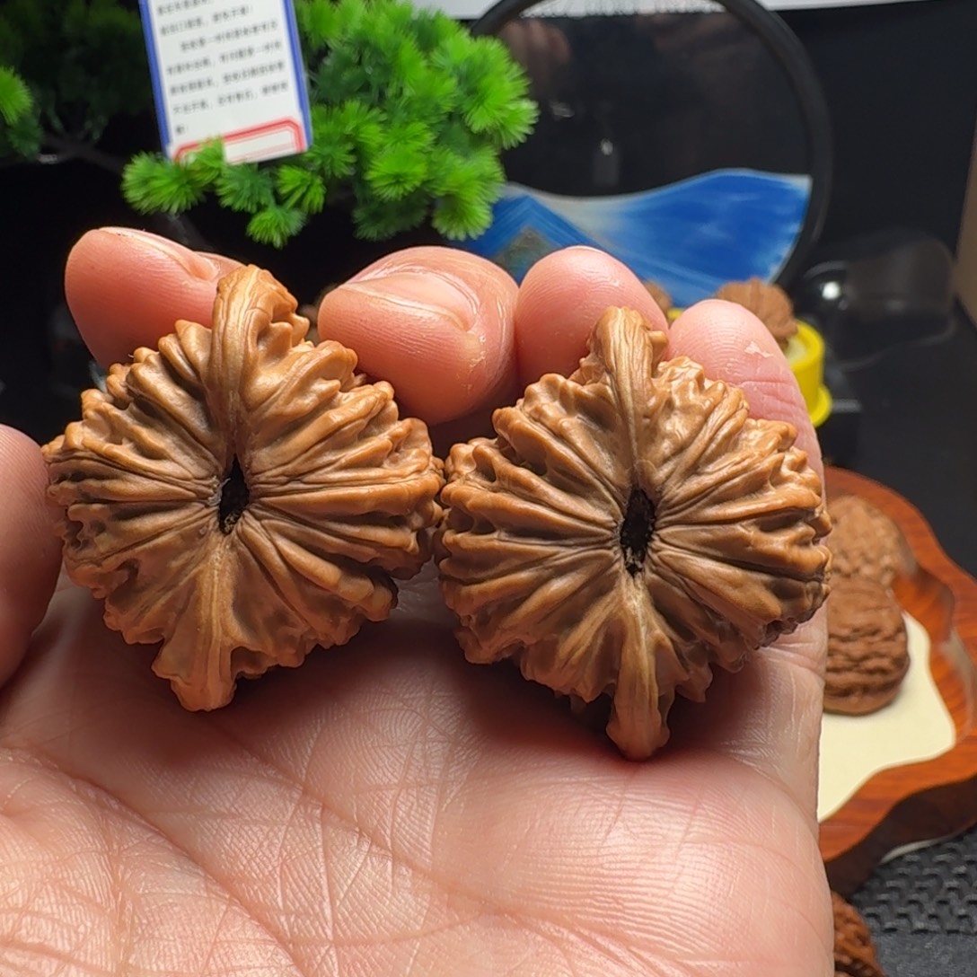 把件文玩核桃全品汉高楼40