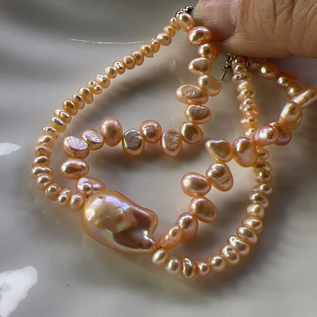 手绳淡水珍珠合金935