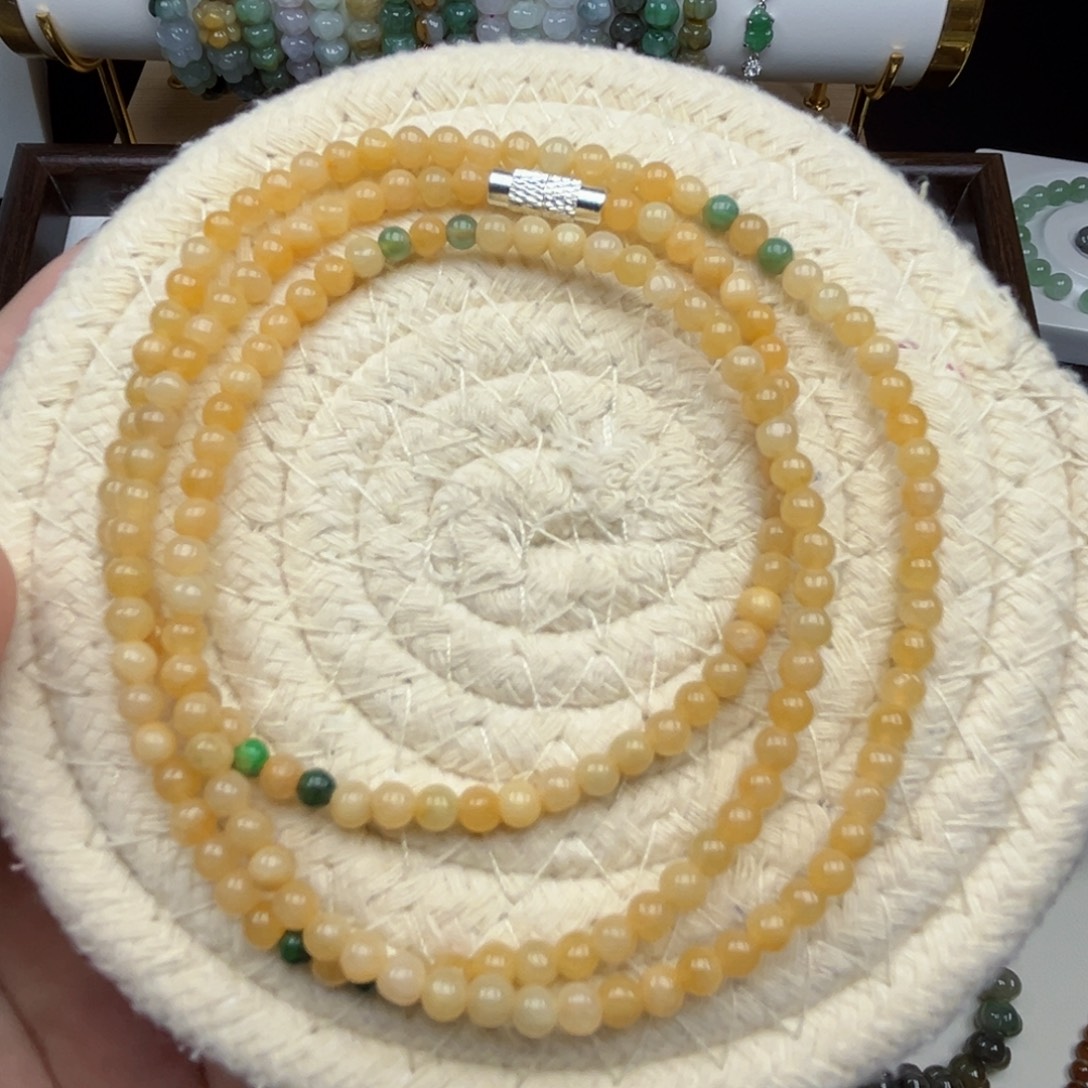 未镶嵌手链翡翠翡翠