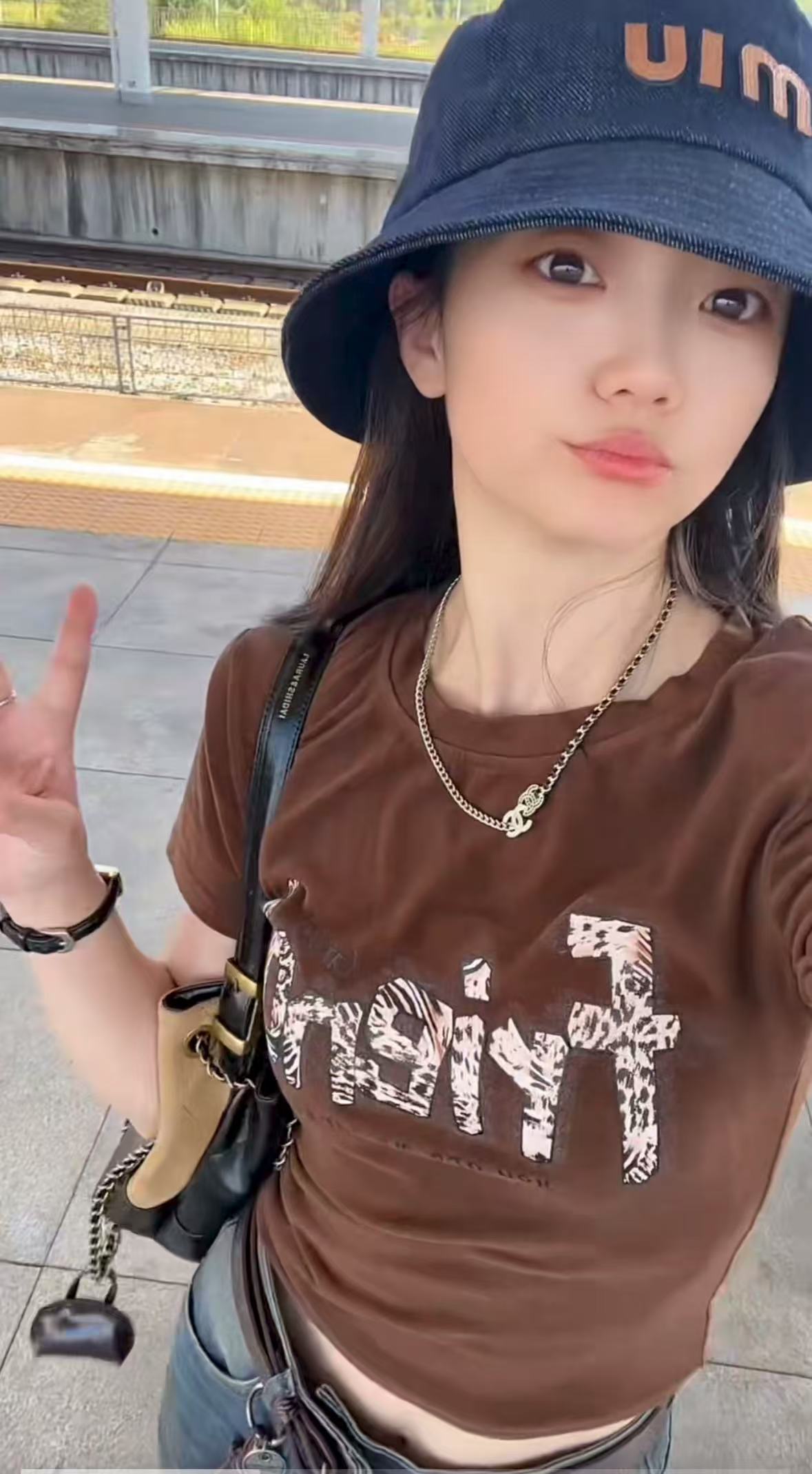 唐琪女装【捡漏W25615】2025新款短袖T恤