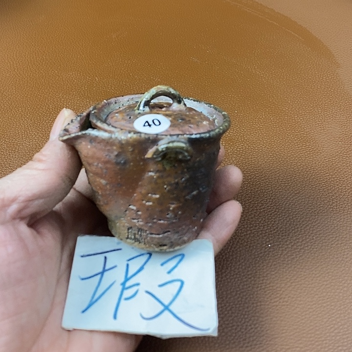黑***亮手工粗陶、柴烧茶器