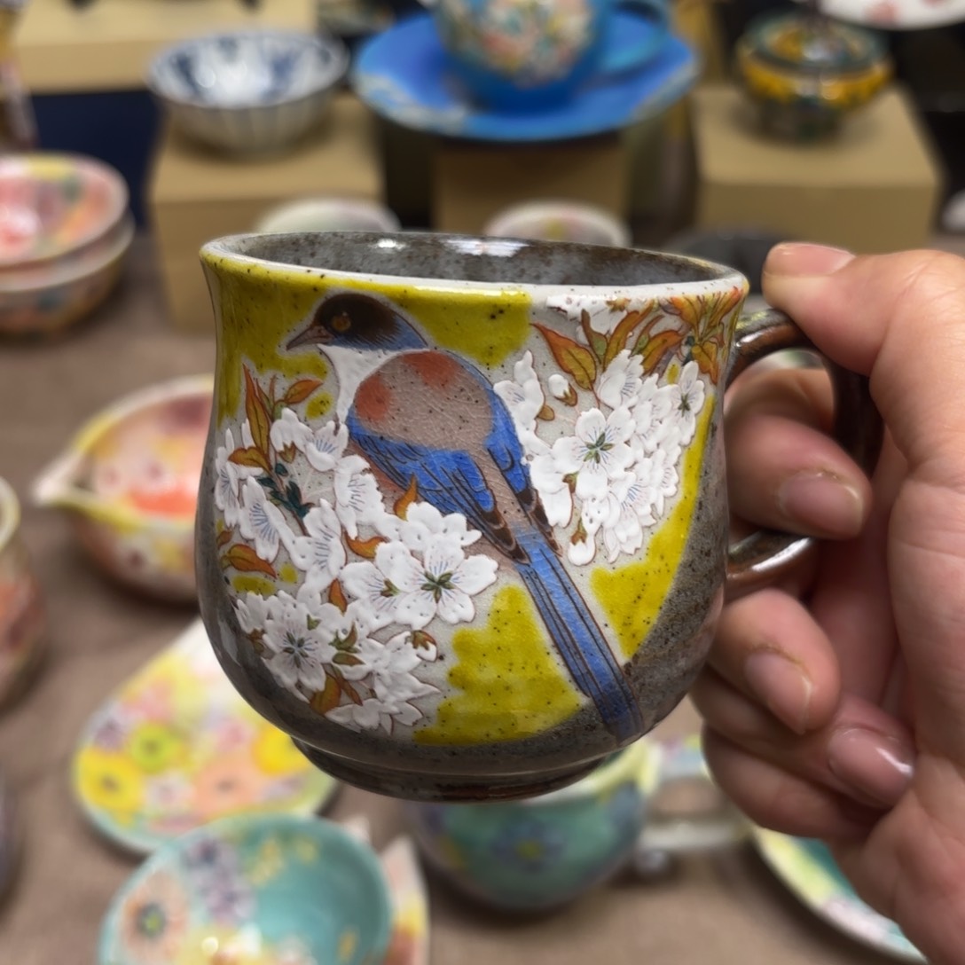 瓷山樱鸟 马克杯