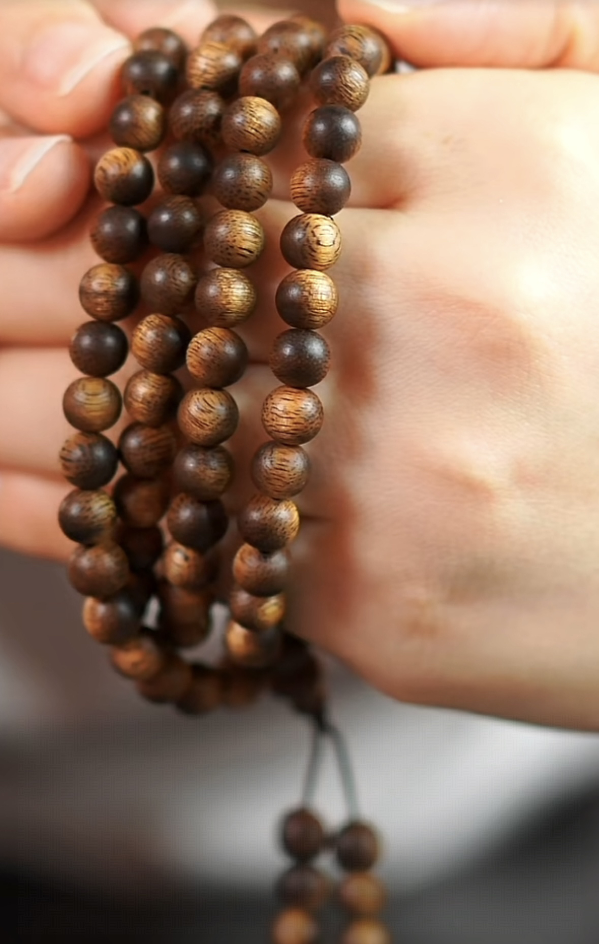 沉香蚁王 芽庄树心白奇楠长串0.6➕108粒