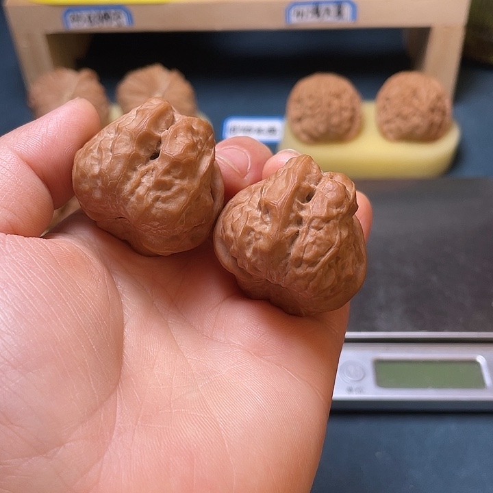 1***9吊坠文玩核桃蛤蟆35