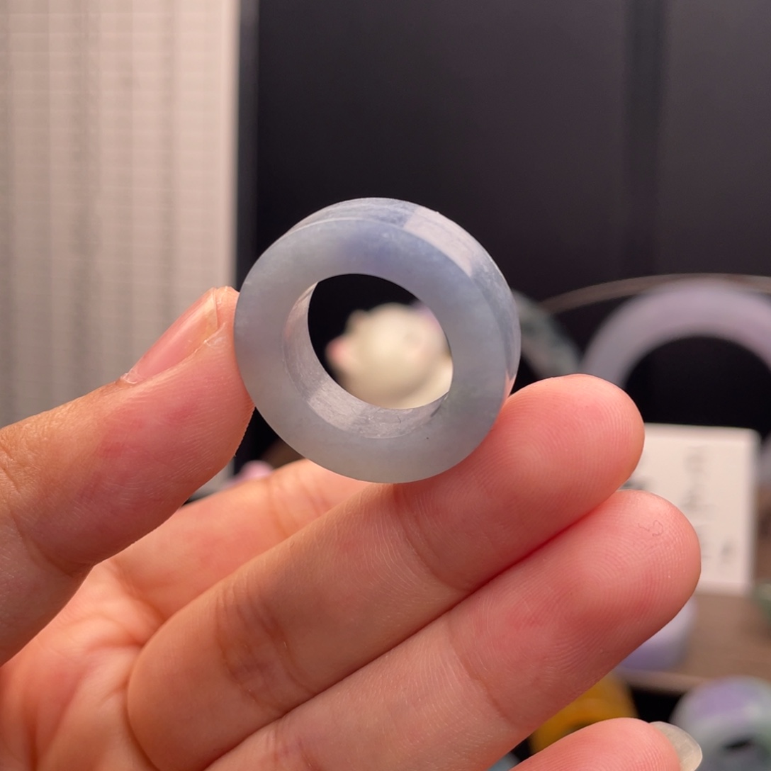 定制翡翠未镶嵌  薰衣草