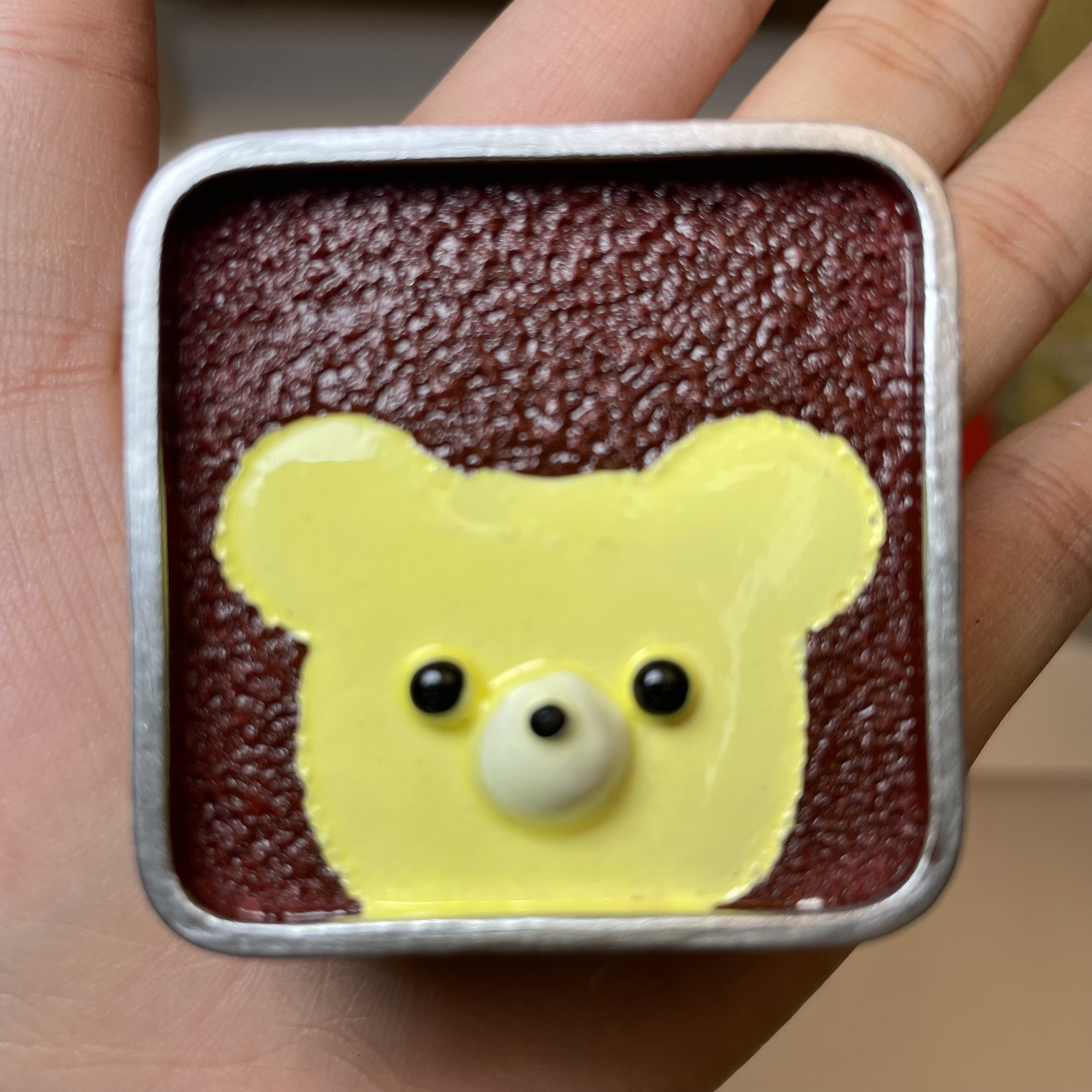 创意diy食玩冰箱贴 小熊提拉米苏