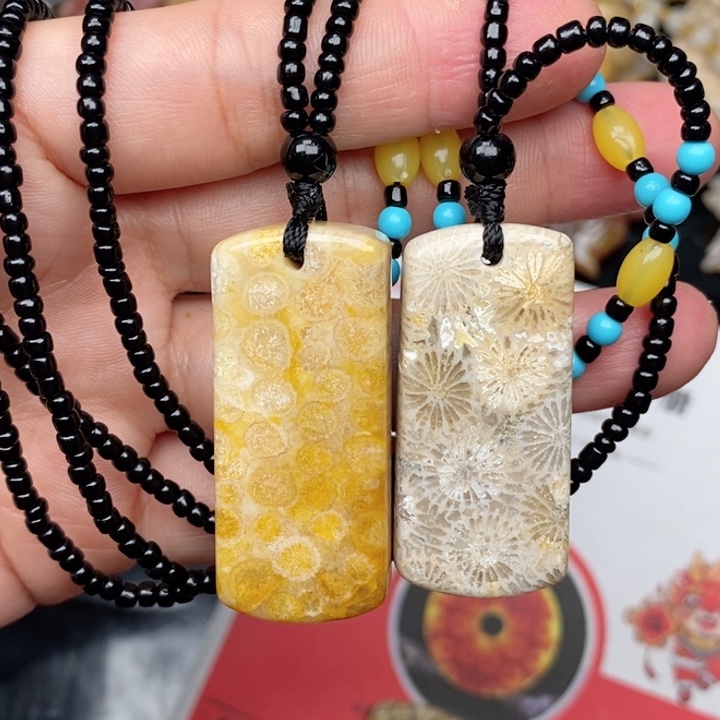 硅化珊瑚（珊瑚玉）手镯未镶嵌有纹