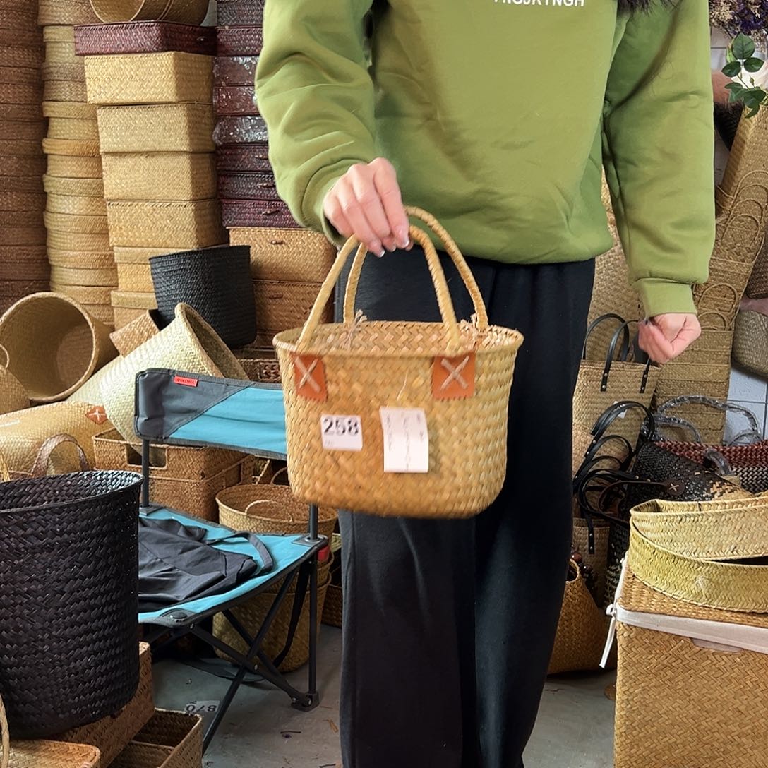 草编草编包/草编收纳盒微瑕疵