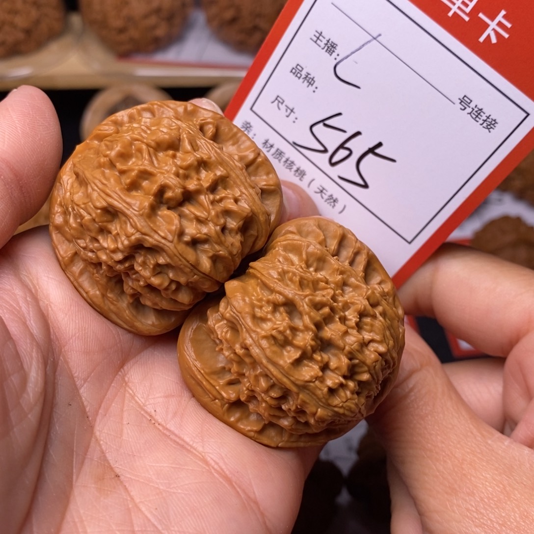 把件文玩核桃42白狮子565号