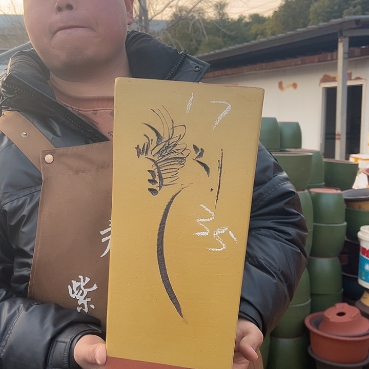 紫砂紫砂花盆盆栽