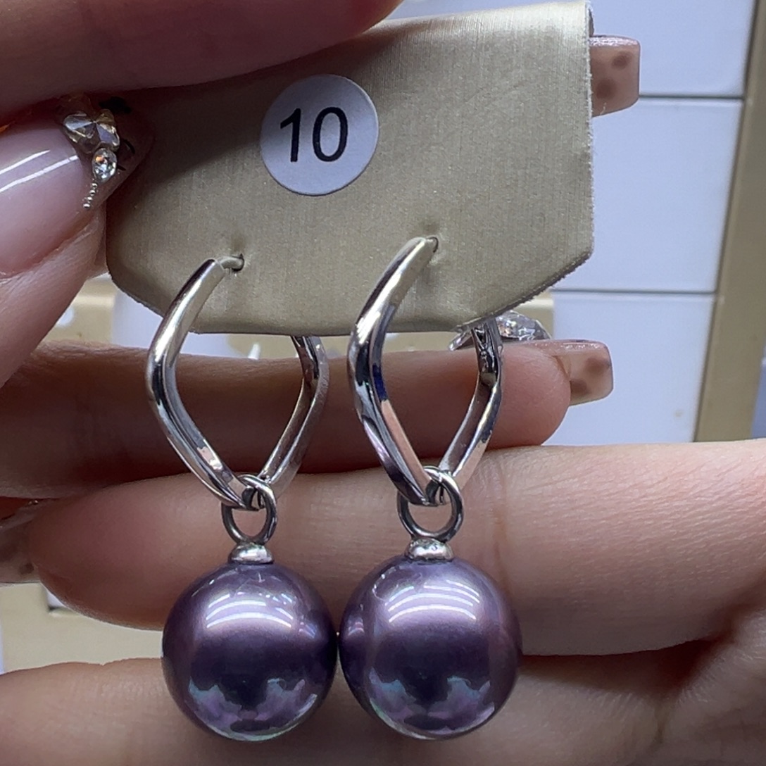 未镶嵌淡水珍珠耳饰