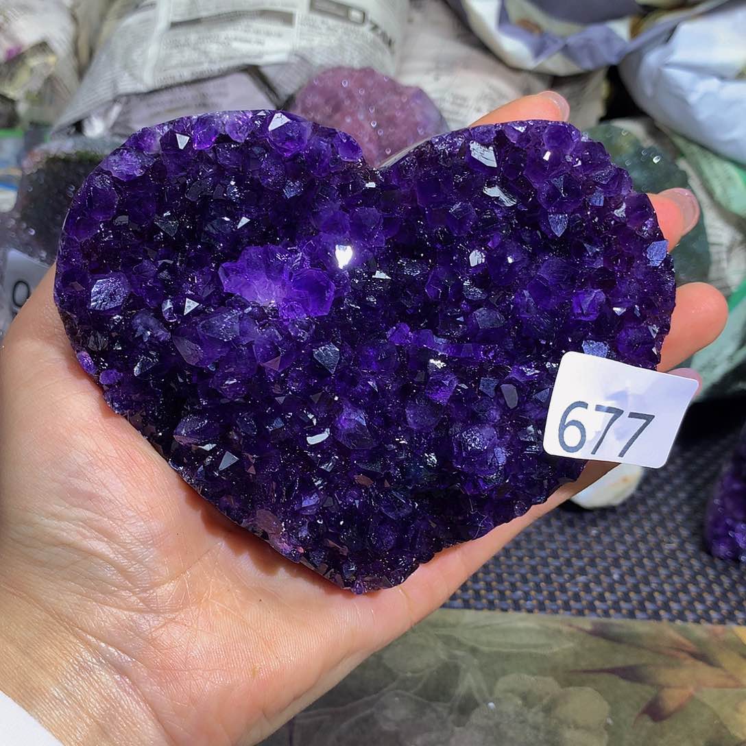 紫晶大型摆件（非配饰）未镶嵌