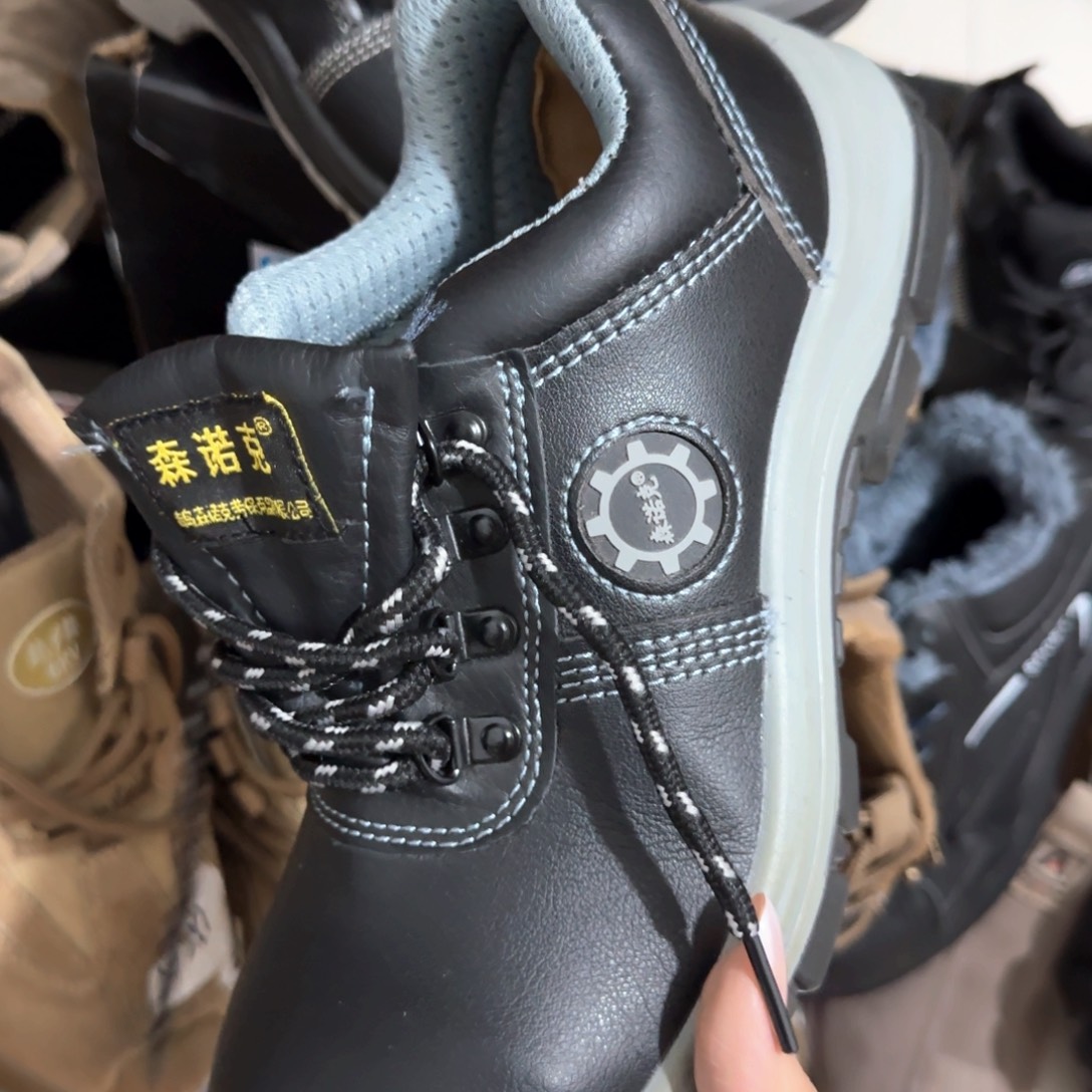 39码森诺克防水牛皮连舌