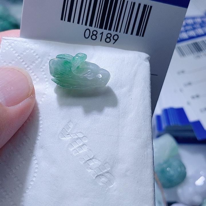 翡翠未镶嵌颈饰天光墟翡翠市场现金代购