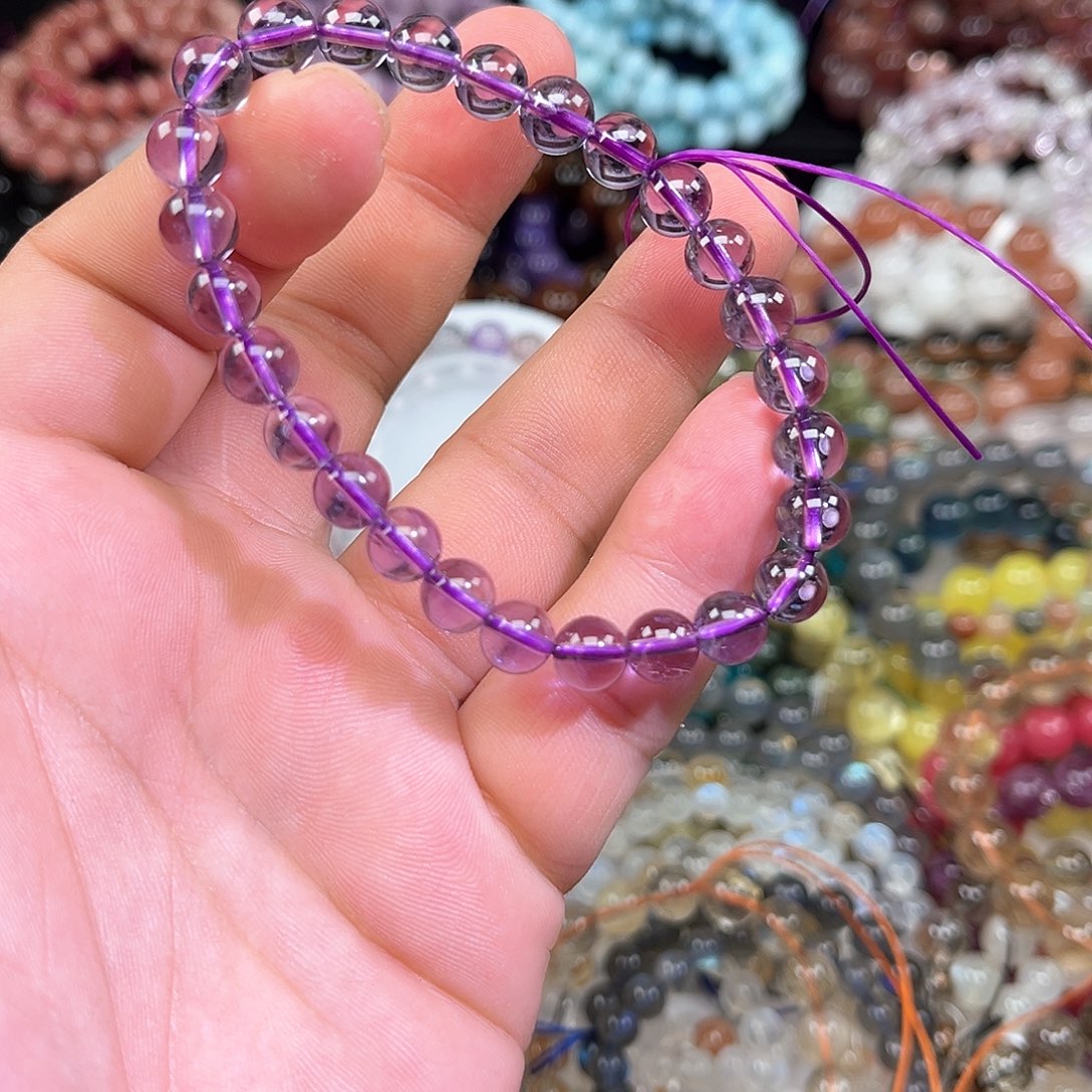 水晶手串未镶嵌天然水晶未镶嵌