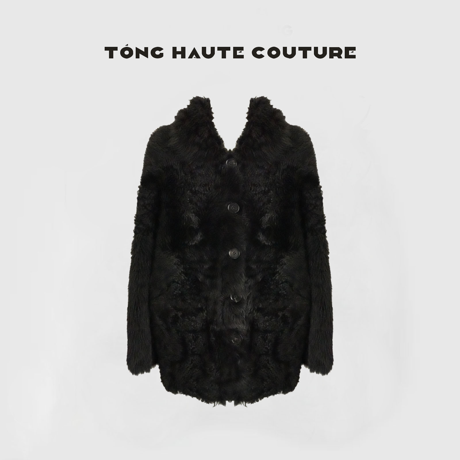 【经典】25年轻奢风/轻熟风托斯卡纳皮毛一体时尚大衣 YW404