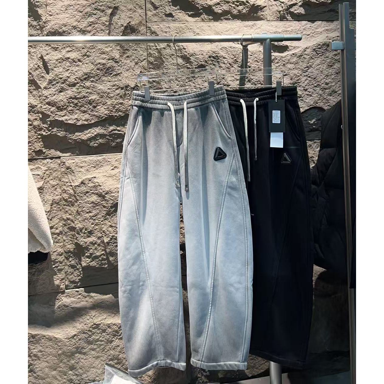 大占推荐 7802 潮牌休闲时尚加绒休闲裤