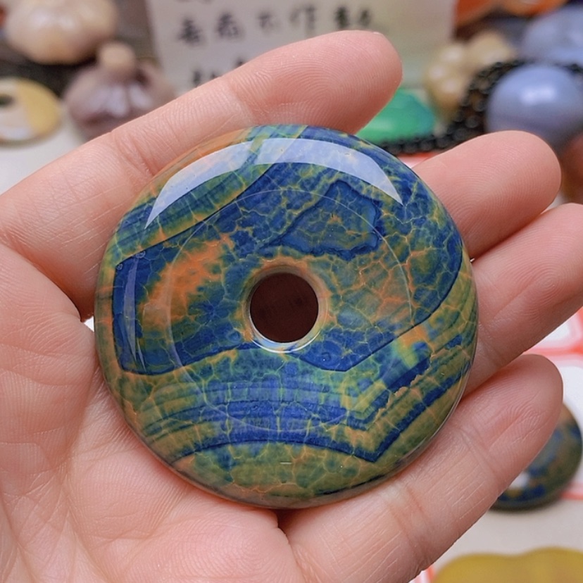 【闪购商品】未镶嵌玛瑙/玉髓珠宝半成品祈**安