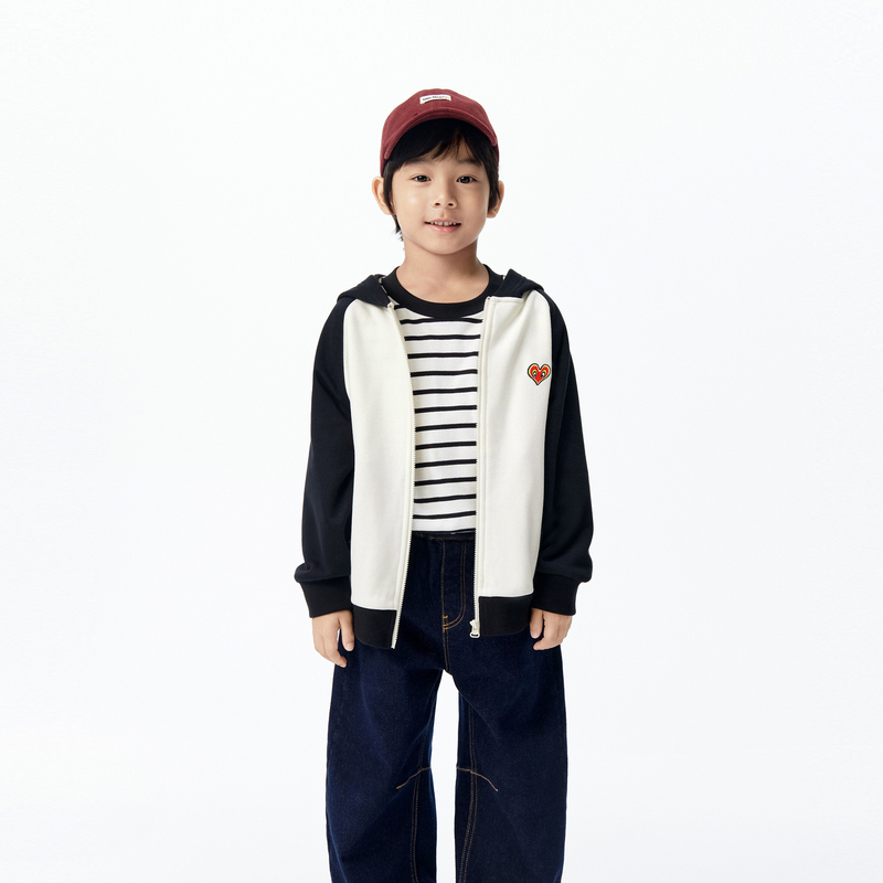 大闹天宫联名系列littlemoco童装26春新款儿童卫衣夹克