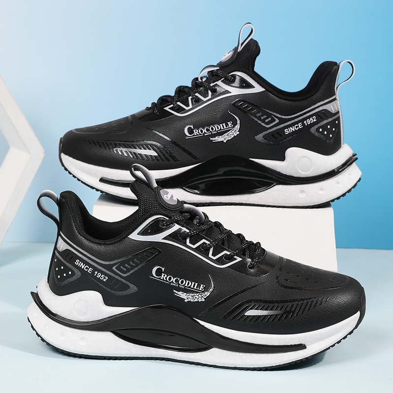 鳄鱼恤时尚百搭软轻弹休闲鞋防滑休闲男鞋情侣鞋