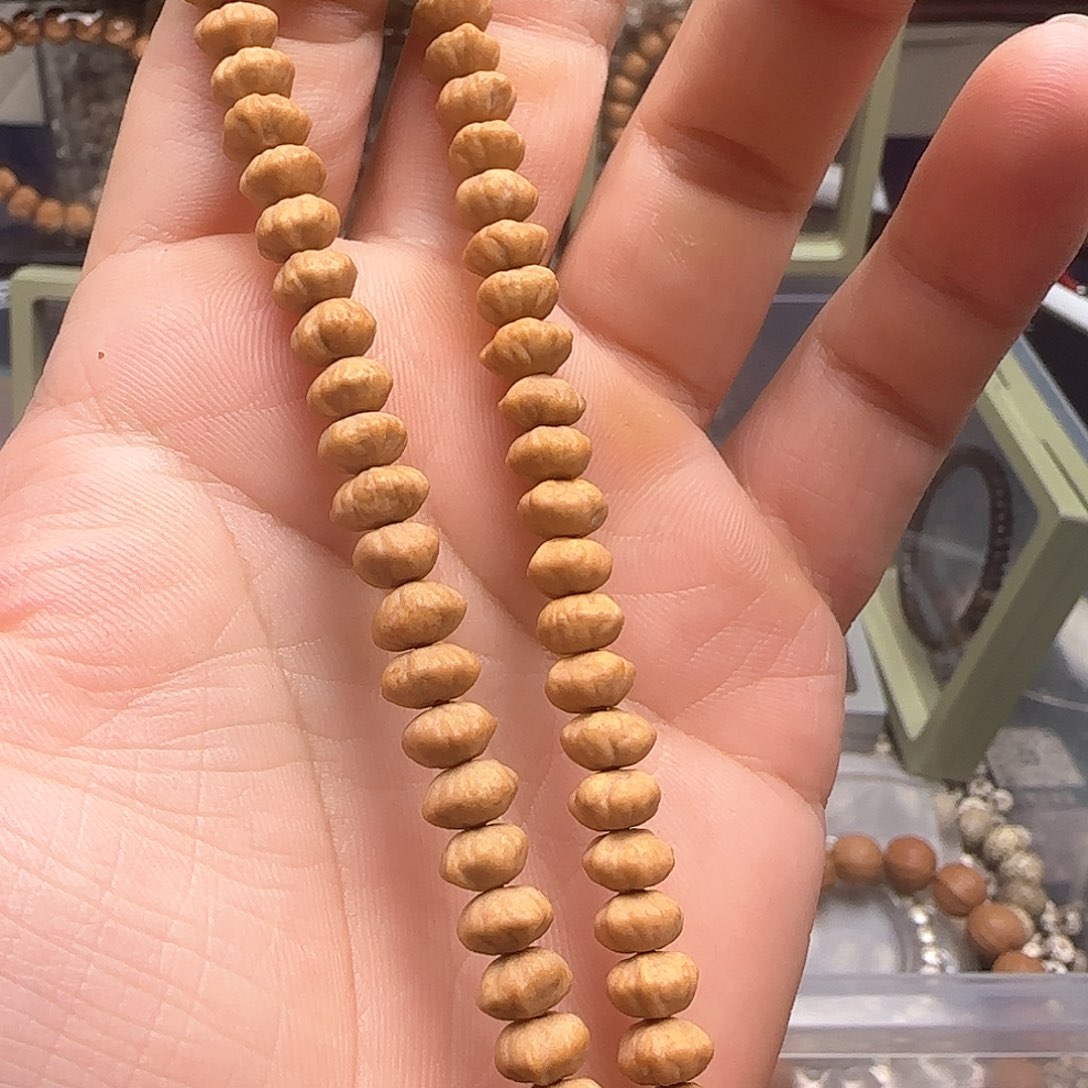 莲花菩提吊坠百岁宫手持金叶菩提