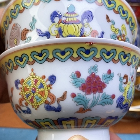 景德镇陶瓷藏式茶碗