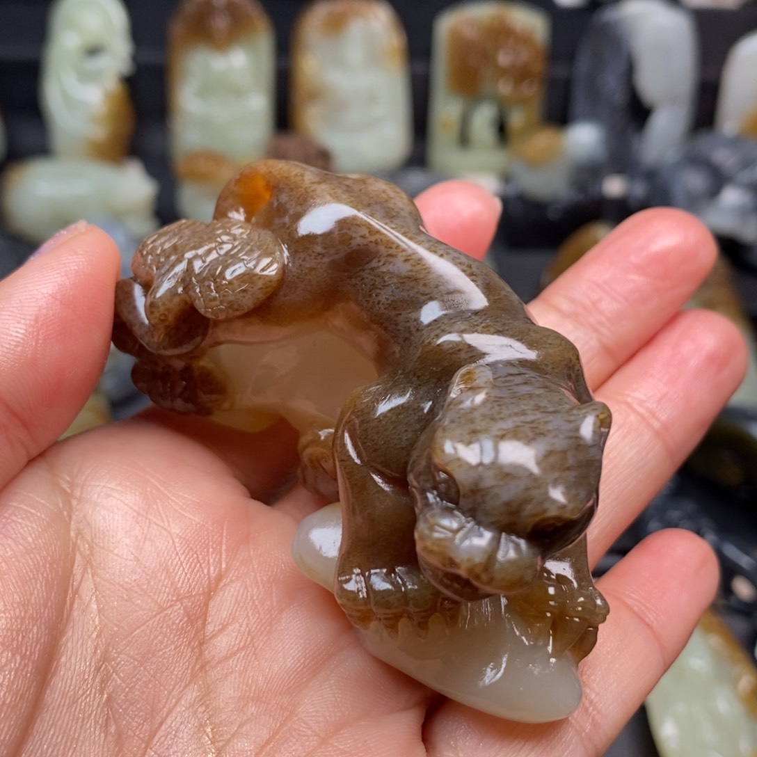 和田玉摆件未镶嵌用*?