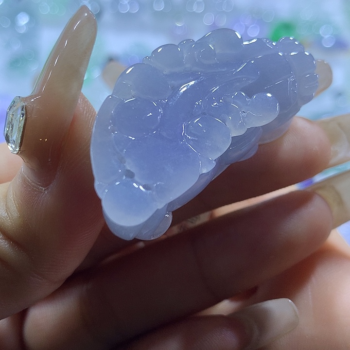 翡翠未镶嵌颈饰天然翡翠A货吊坠