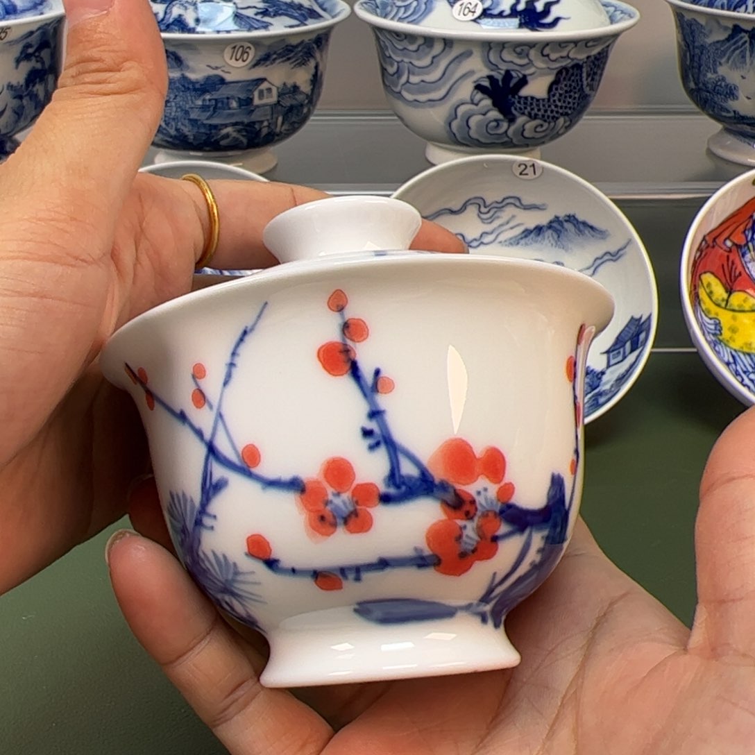 杯木木景德镇纯手绘茶具38