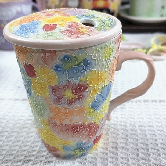 手绘高温釉下彩陶瓷