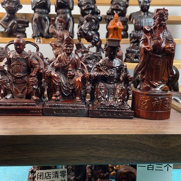 小***。木木质雕刻摆件123456