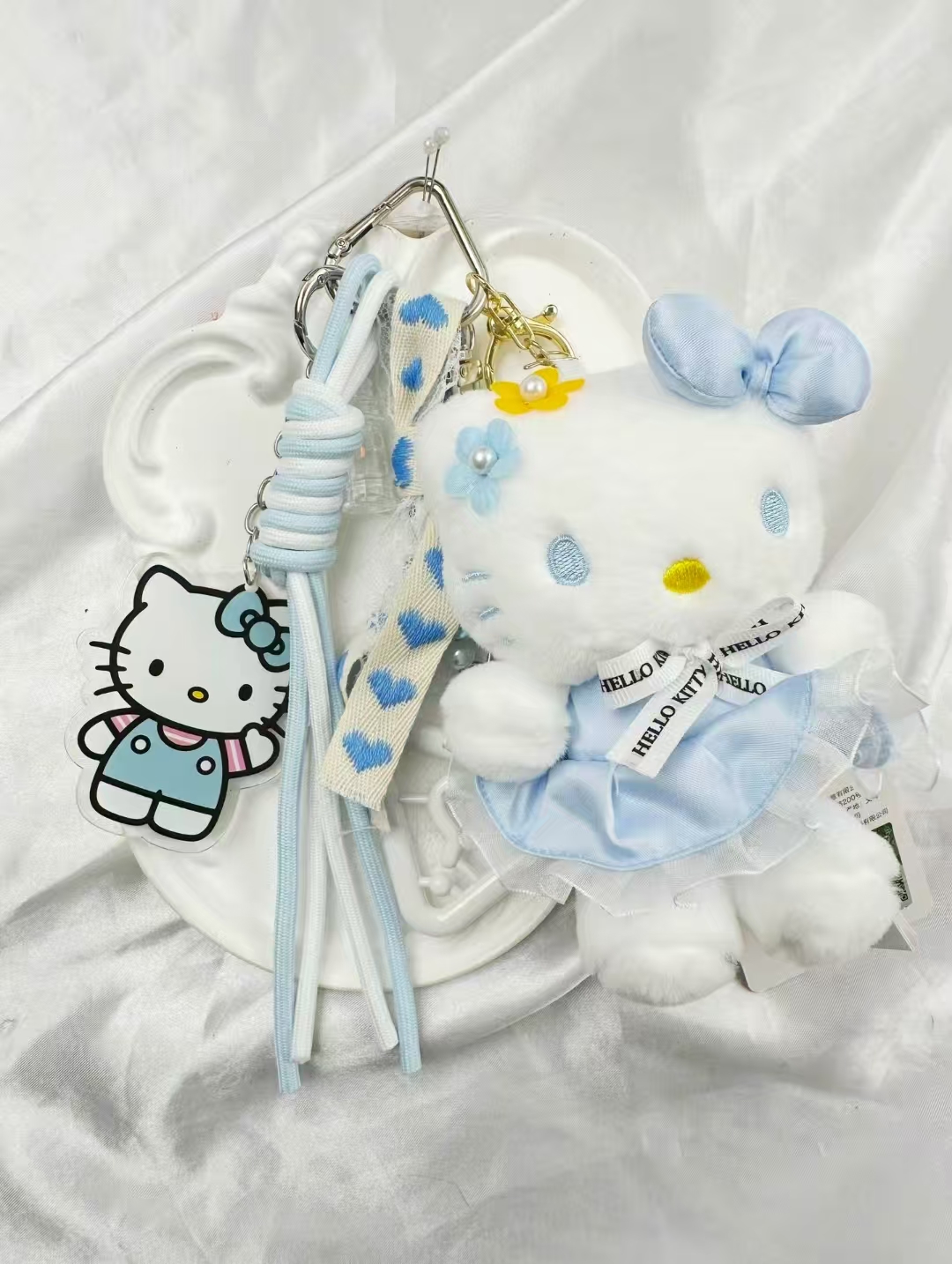 KITTY毛绒公仔DIY包挂