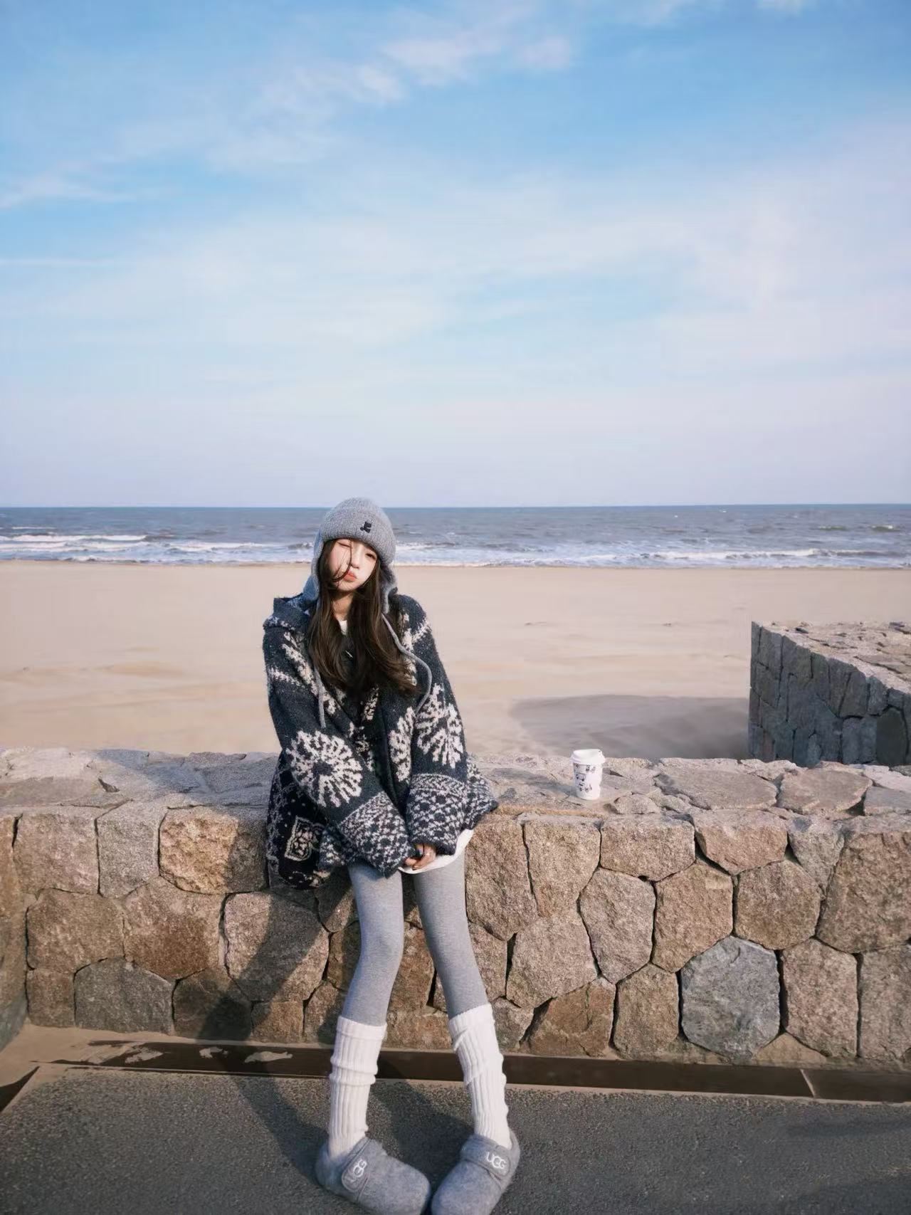 【11.23-200-280】YYHZ高级时尚慵懒氛围感重工针织毛衣特辑