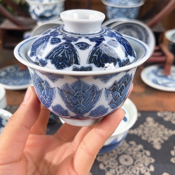 潇**然手工手绘高端茶器