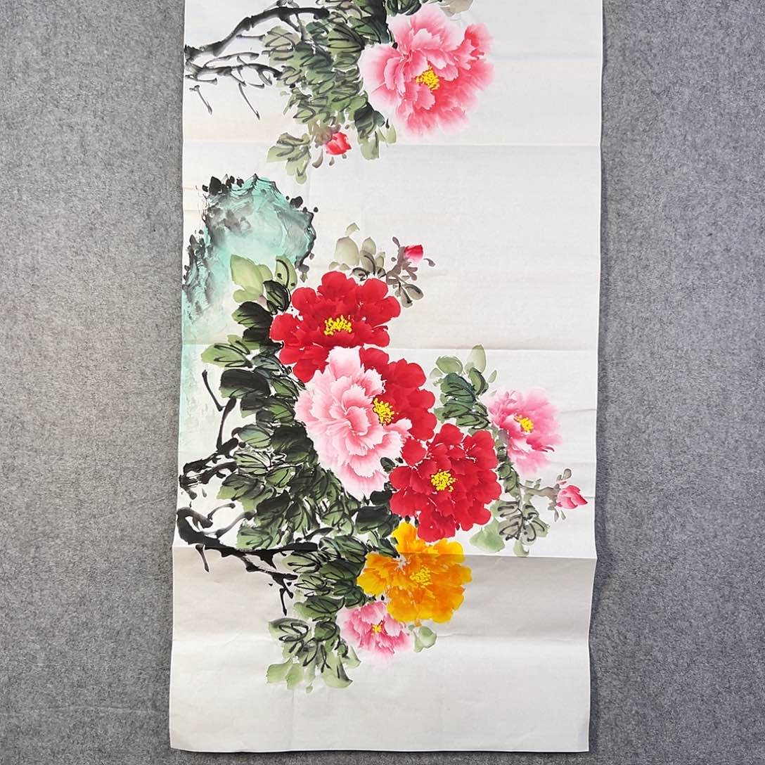 国画240 花鸟在此处飞翔也不