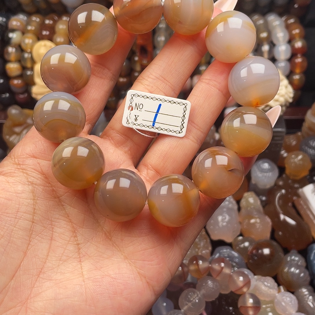 玛瑙/玉髓未镶嵌手链